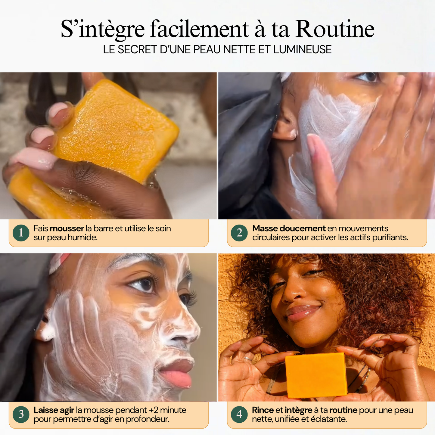Soin Nettoyant Anti-Imperfections au Curcuma
