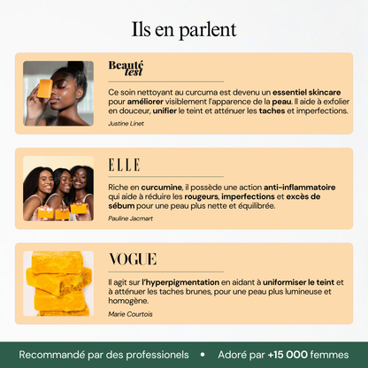 Soin Nettoyant Anti-Imperfections au Curcuma