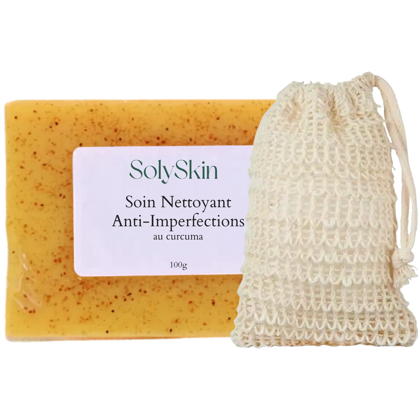 Soin Nettoyant Anti-Imperfections au Curcuma