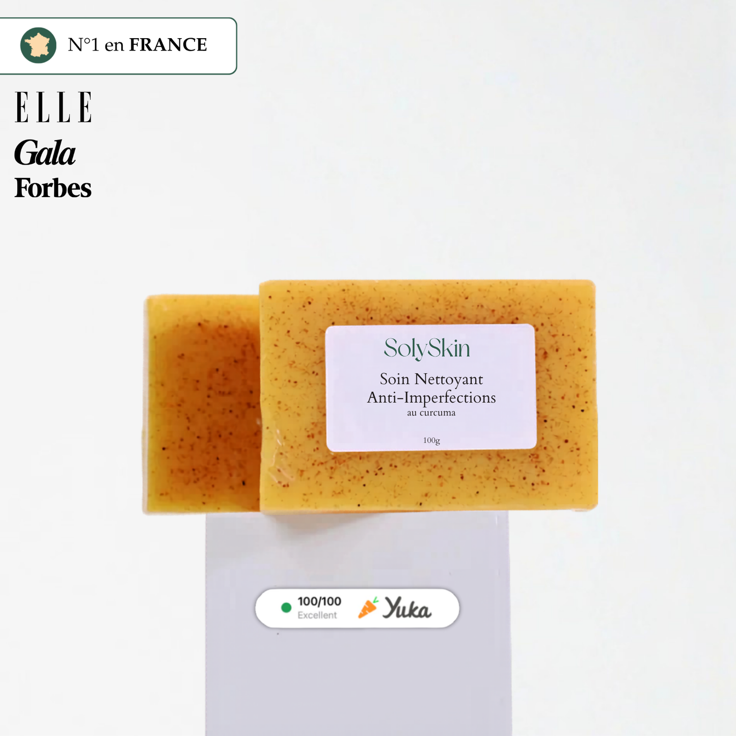 Soin Nettoyant Anti-Imperfections au Curcuma