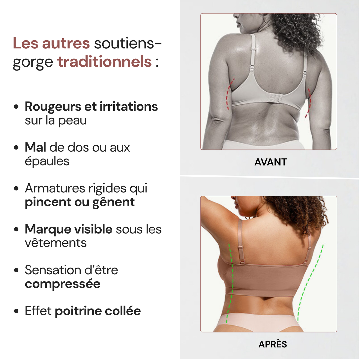 Soutien-Gorge confortable sans armatures
