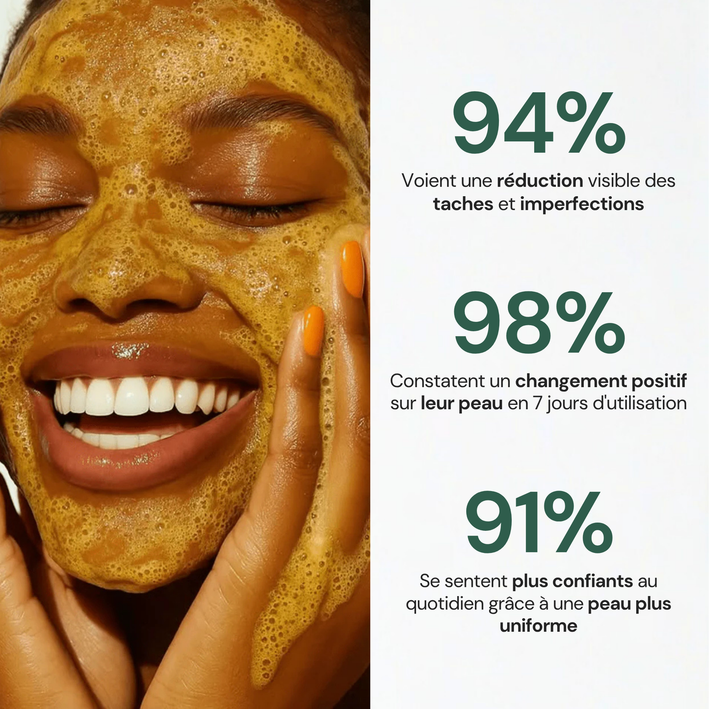 Soin Nettoyant Anti-Imperfections au Curcuma